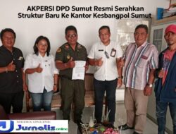 AKPERSI DPD Sumut Resmi Serahkan Struktur Baru Ke Kesbangpol: Siap Mengibarkan Bendera Persaudaraan Dan Sinergi Daerah