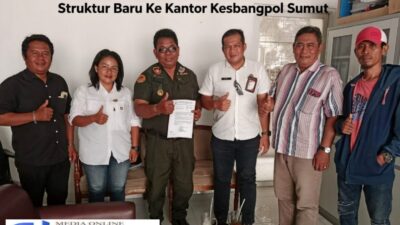 AKPERSI DPD Sumut Resmi Serahkan Struktur Baru Ke Kesbangpol: Siap Mengibarkan Bendera Persaudaraan Dan Sinergi Daerah