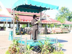 Kapolres Tebing Tinggi Pimpin Upacara Hari Bhayangkara Ke- 80, Tegaskan Komitmen Polri Untuk Masyarakat