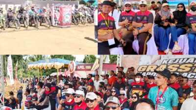Meriahkan Hari Bhayangkara Ke‑80, Polres Aceh Tenggara Gelar Kejuaraan Grasstrack