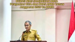 Bupati Nias Sampaikan Nota Pengantar KUA Dan PPAS APBD Tahun Anggaran 2027 Ke DPRD