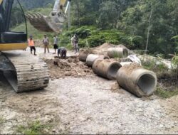 Jalan Desa Sanggaran I Humbahas Diperbaiki, Akses Vital Warga Kembali Lancar