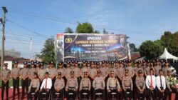 AKBP Vinsensius Jimmy Parapaga Pimpin Upacara, 38 Personel Polres Toba Naik Pangkat Periode 1 Juli 2026